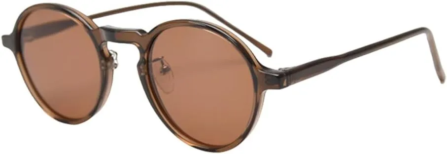 Vintage Polarized Sunglasses Retro Women Round Sun Glasses For Men