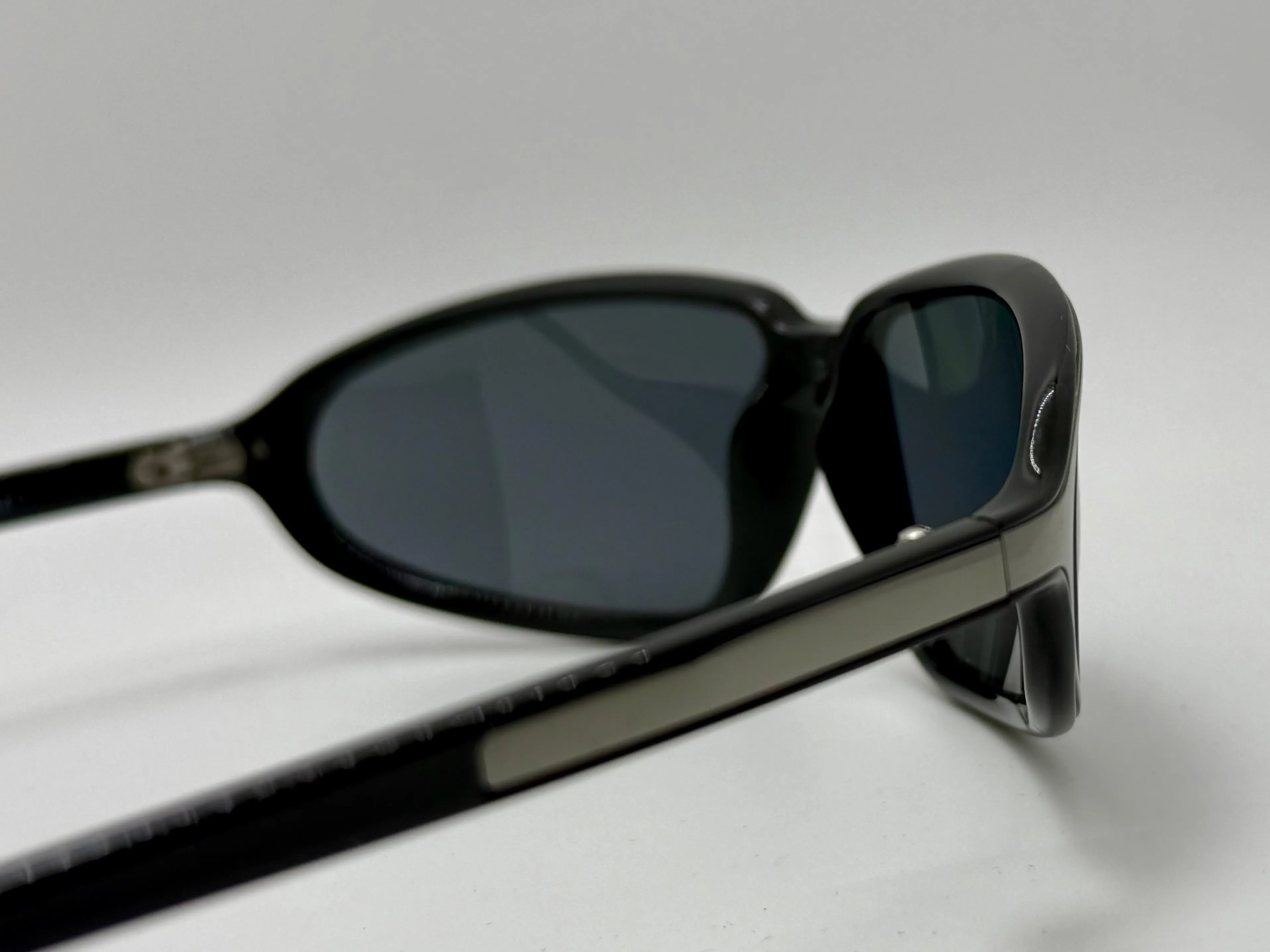 Vintage PRADA SPS 03C 5AV-5Z1 Sunglasses | Gunmetal Frame | Polarized Gray Lenses | New Old Stock