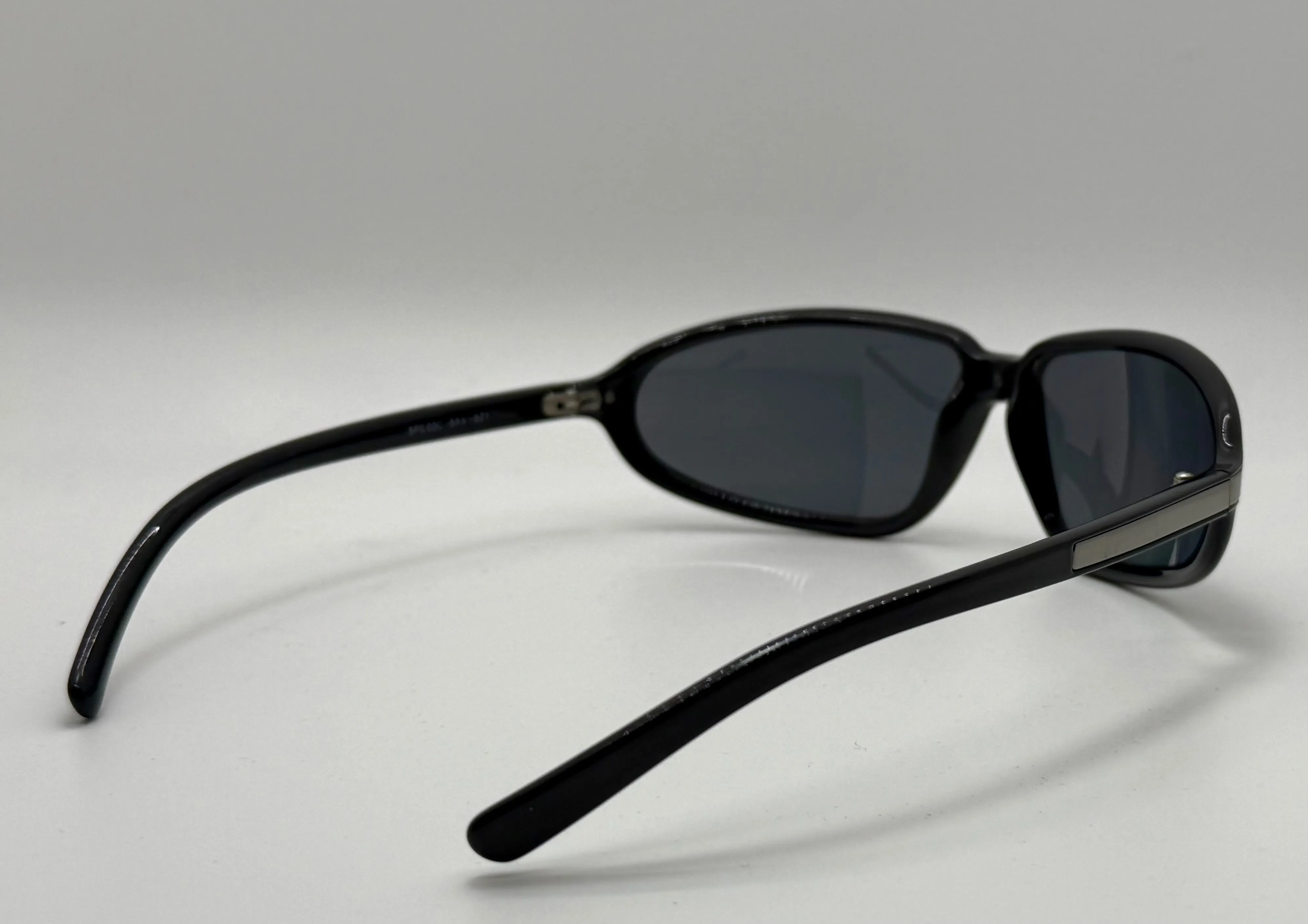 Vintage PRADA SPS 03C 5AV-5Z1 Sunglasses | Gunmetal Frame | Polarized Gray Lenses | New Old Stock