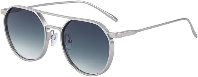 Vintage Punk Sunglasses For Men Retro Oval Steampunk Round Shades