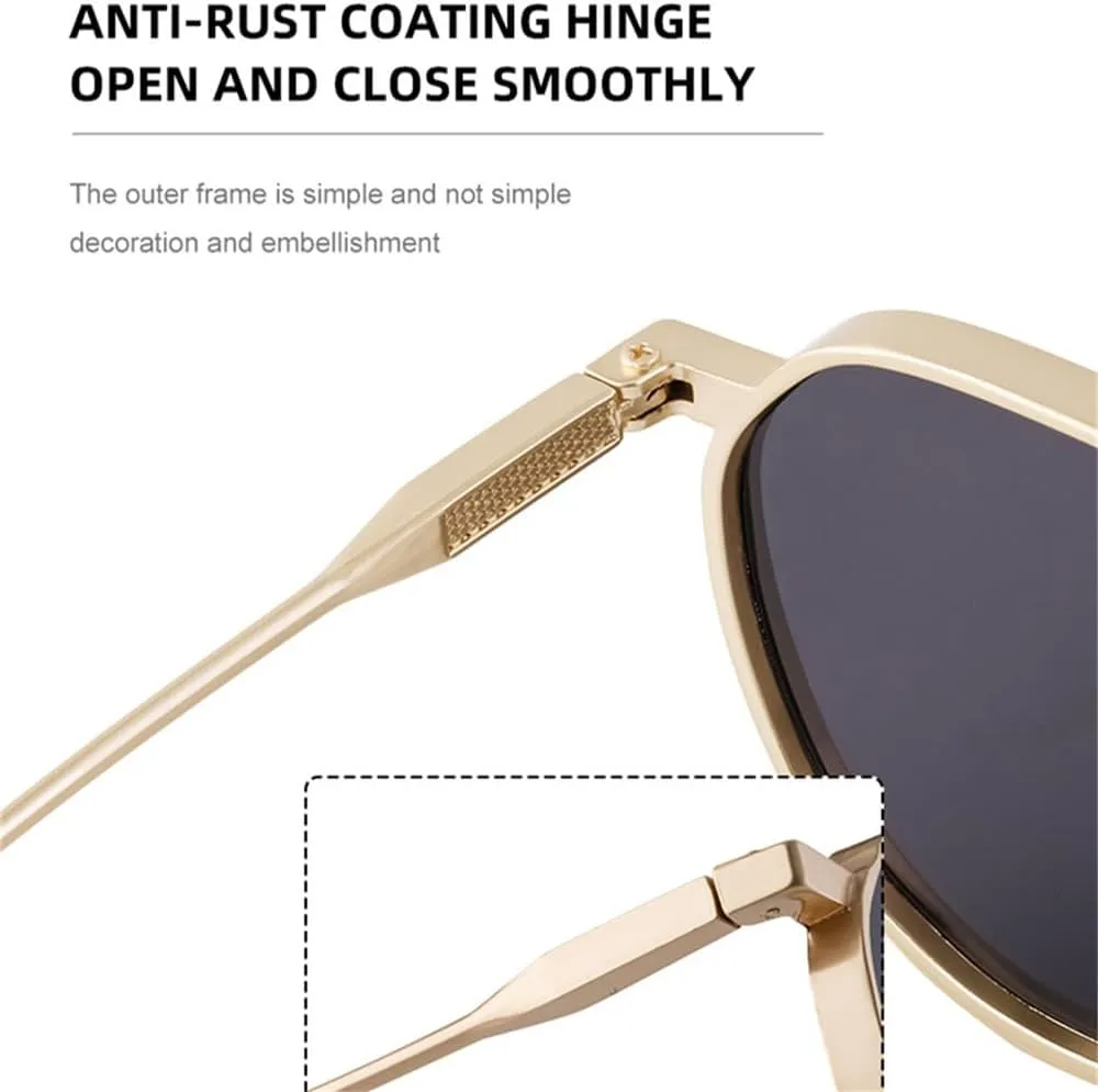 Vintage Punk Sunglasses For Men Retro Oval Steampunk Round Shades