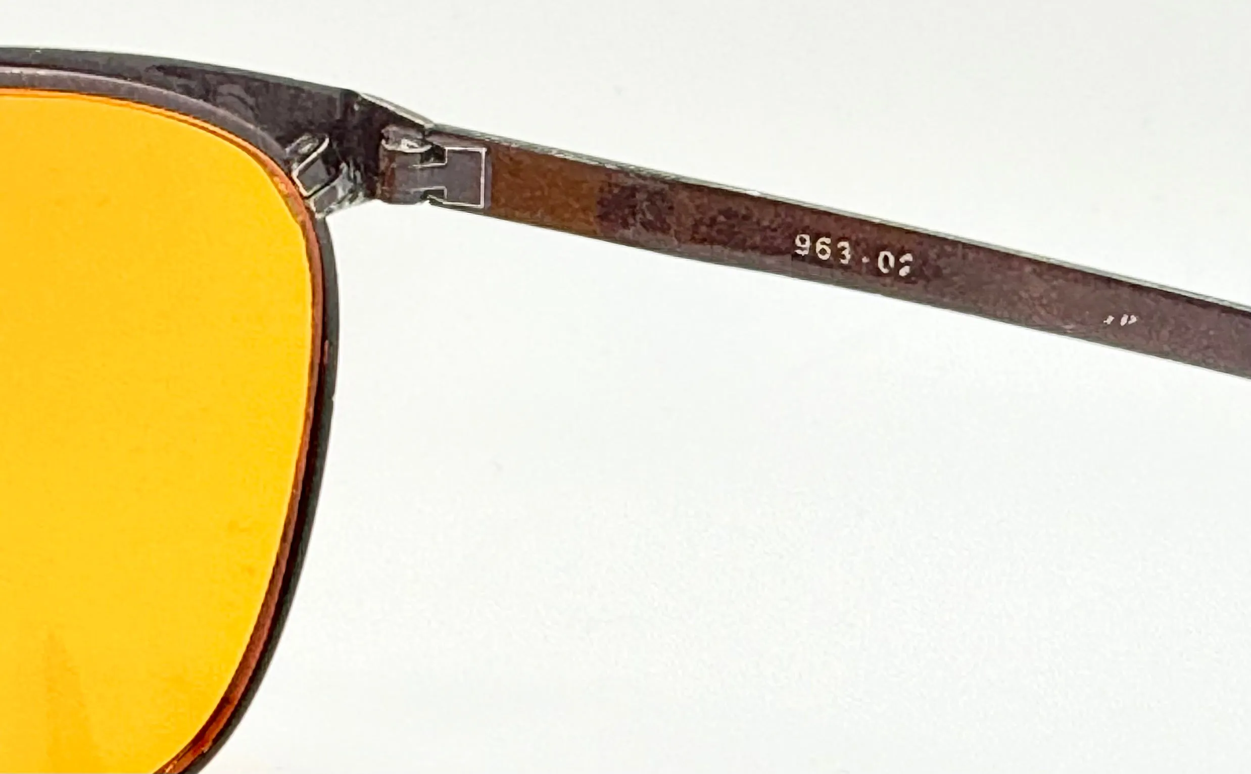 Vintage REVO 963-020 Burgundy Speckled-with New Custom Day/Night Orange Berko’s Designs Lenses