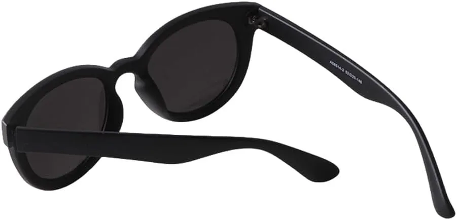Vintage Round Sunglasses Woman Fashion Cat Eye Mirror Sun Glasses Female UV400