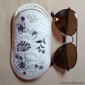 Vintage Spring Eyeglass Case
