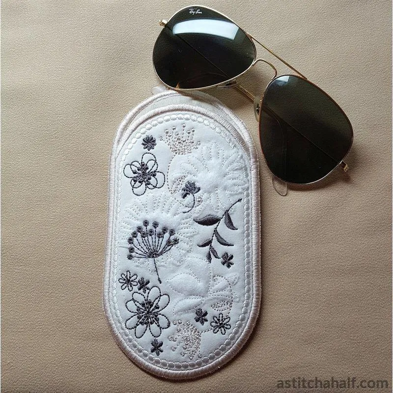 Vintage Spring Eyeglass Case