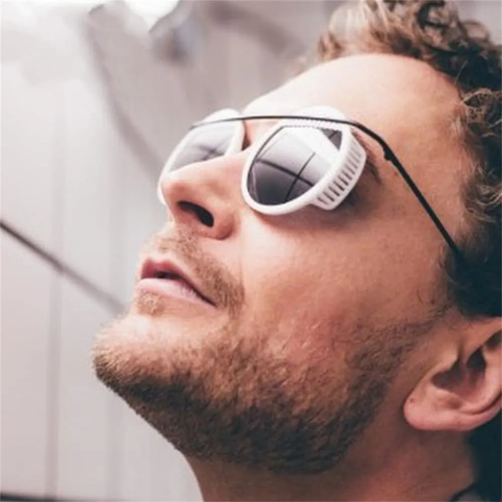 Vintage Steampunk Sunglasses Men Round Glasses Steam Punk Metal Sunglasses Women Mirror Shades UV400