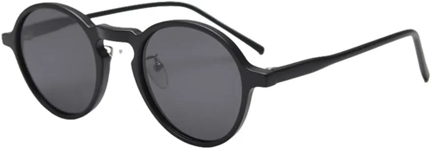 vintage sunglasses polarized men women sun glasses round frame acetate shades