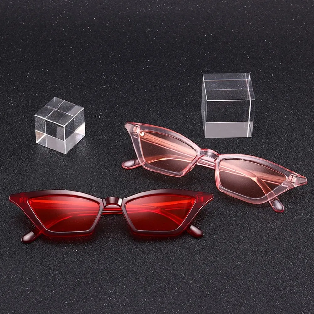 Vintage Women Retro Small Ladies Sunglasses