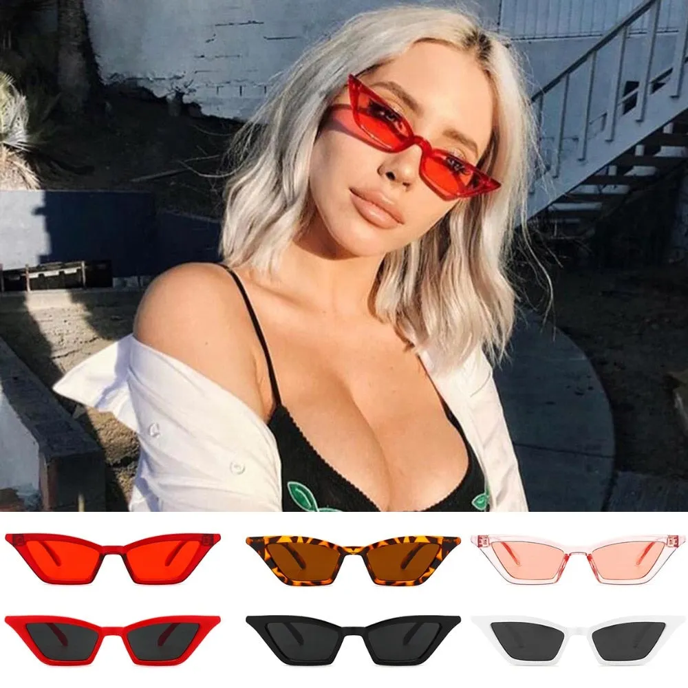 Vintage Women Retro Small Ladies Sunglasses
