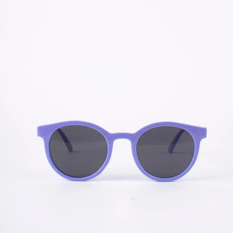 Violet Playful Orbit Round Kid's Sunglass