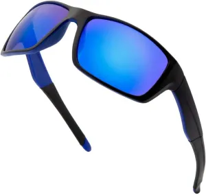 VITENZI Sunglasses for Men and Women Trendy and Cool Sun Glasses, Retro Vintage Wrap Around Sport Shades Palermo