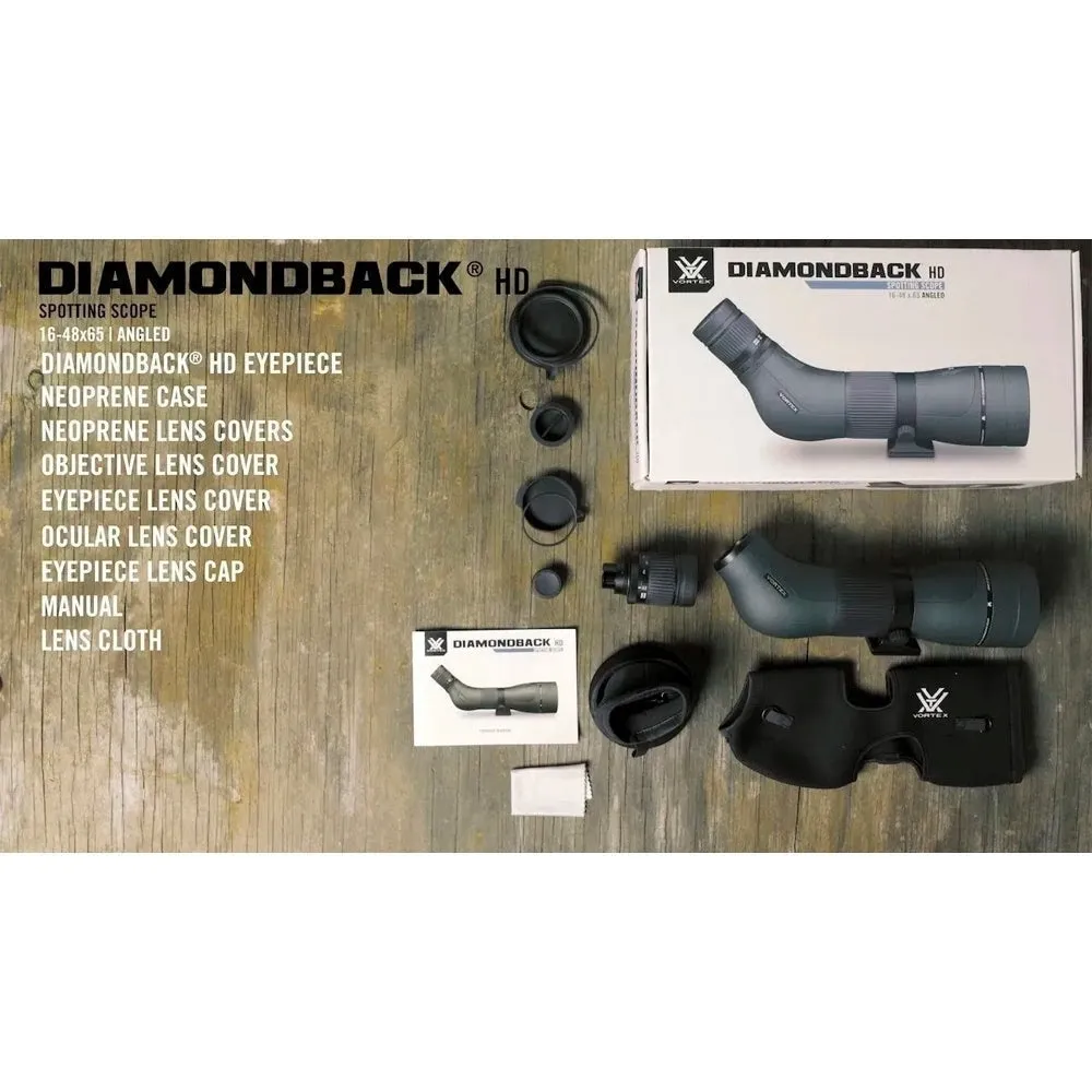 Vortex Diamondback 16-48x65 Angled Spotting Scope