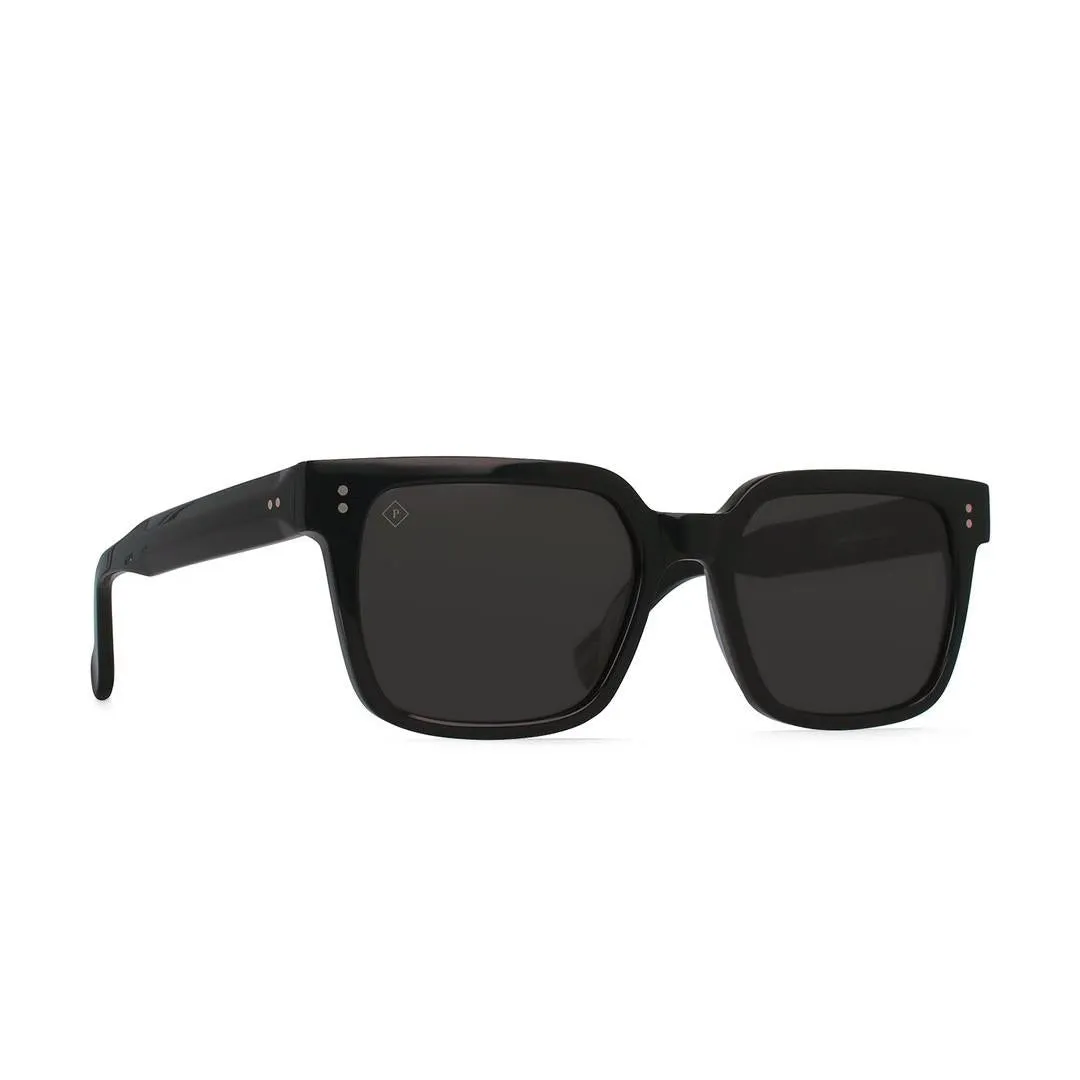 West Polarized Sunglasses (Crystal Black   Smoke)