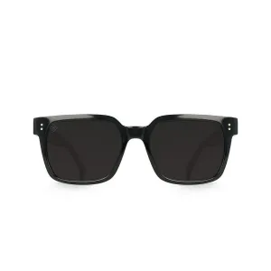 West Polarized Sunglasses (Crystal Black   Smoke)