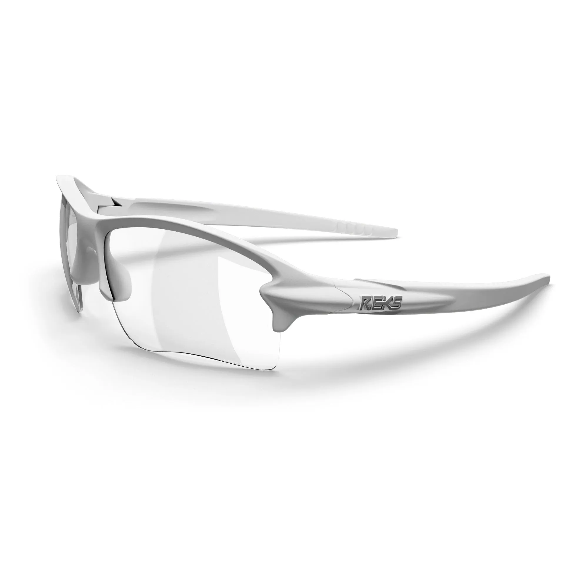 White Sling-Blade Trivex Eyeglasses