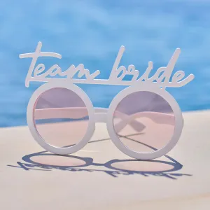White Team Bride Sunglasses
