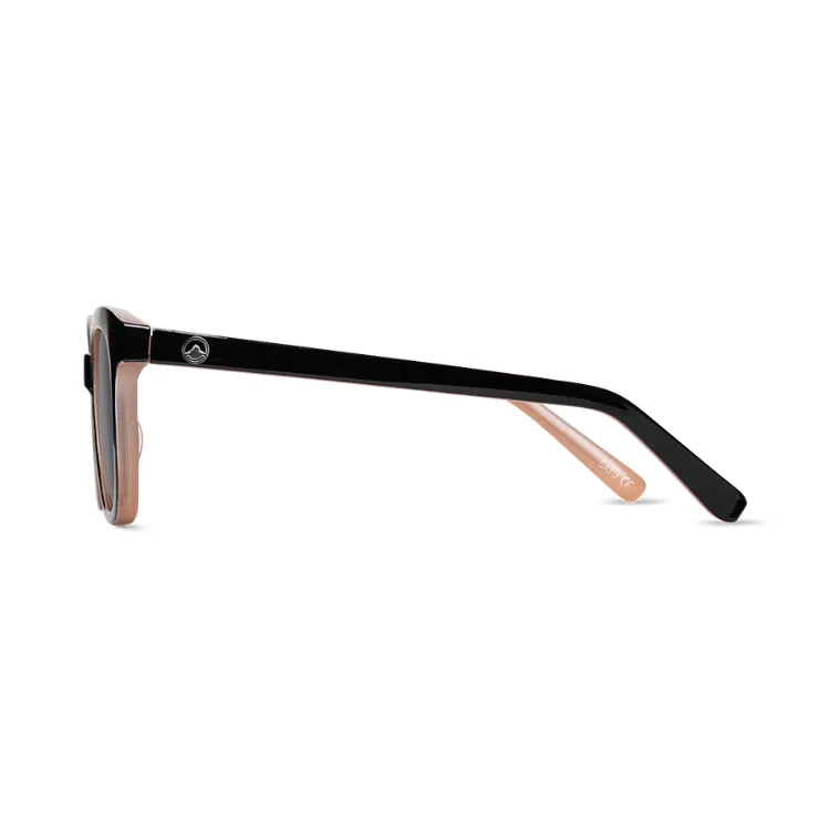 Wollumbin Australia Seabreeze Womens Sunglasses - Black Snapper/Smoke