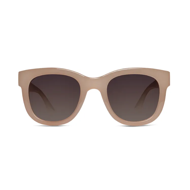 Wollumbin Australia Wategos Womens Sunglasses - Bone/Smoke