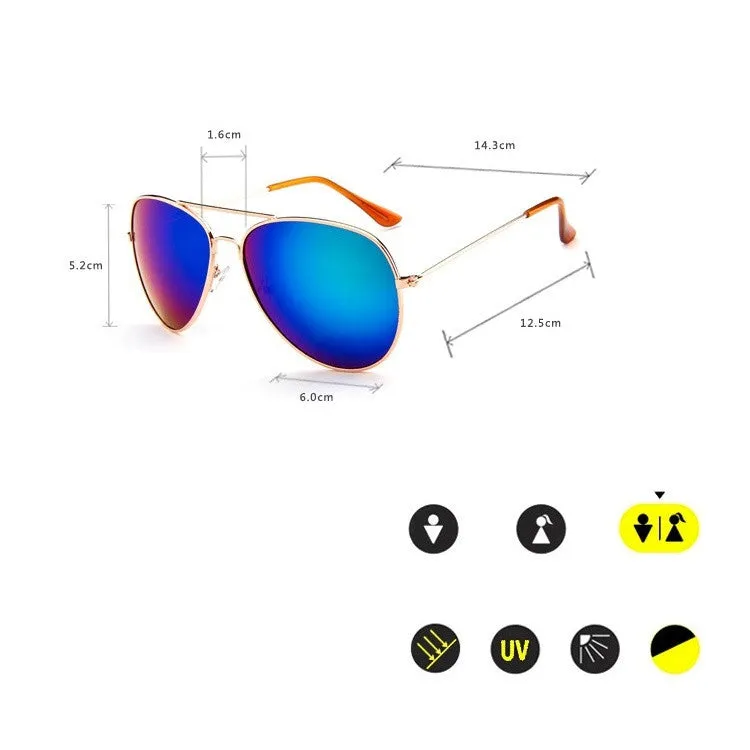 Women Outdoor UV400 Sunglasses Points Female Glasses Pilot Cool Shades Male Fashion Driving Eyewear
