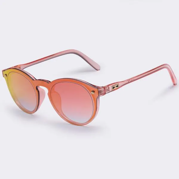 Women Sunglasses Fashion Men Retro Reflective Mirror