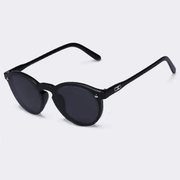 Women Sunglasses Fashion Men Retro Reflective Mirror