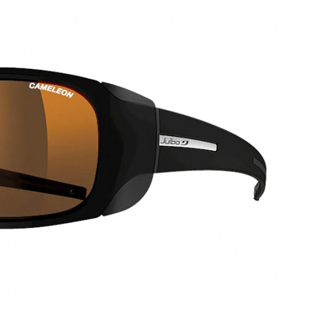 Womens Black Frame Brown Lens Wrap Sunglasses - J4015014US