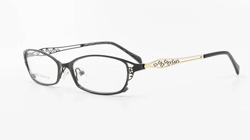Women's Full Rim Eyeglasses Alloy Frame S99002