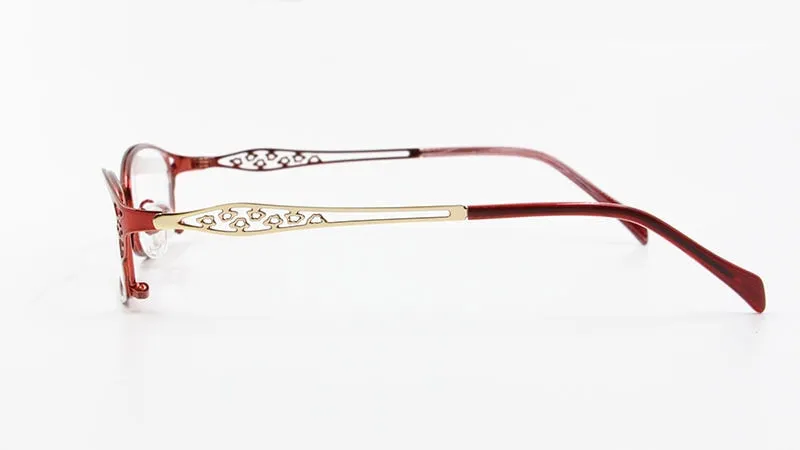 Women's Full Rim Eyeglasses Alloy Frame S99002