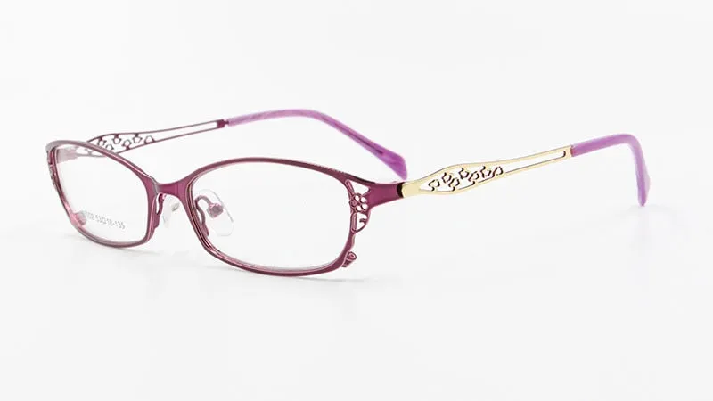 Women's Full Rim Eyeglasses Alloy Frame S99002
