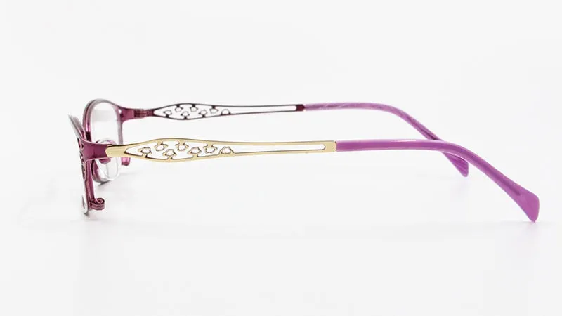Women's Full Rim Eyeglasses Alloy Frame S99002