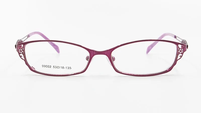 Women's Full Rim Eyeglasses Alloy Frame S99002