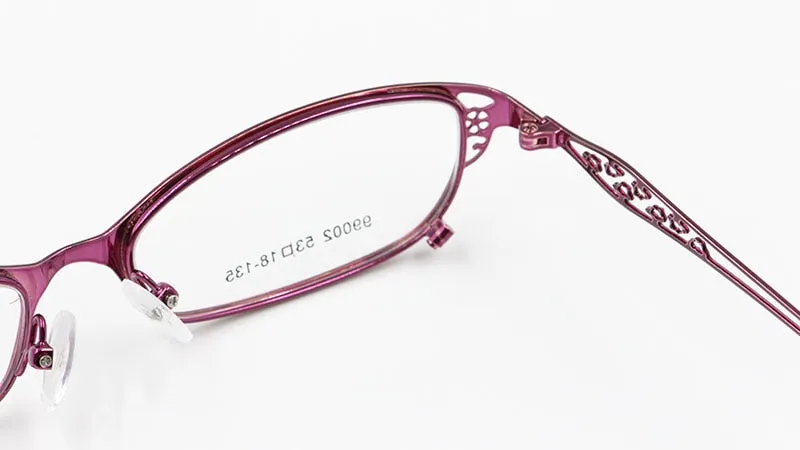 Women's Full Rim Eyeglasses Alloy Frame S99002
