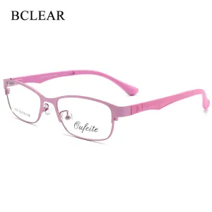 Women's Full Rim Oval Alloy TR90 Frame Eyeglasses My2307