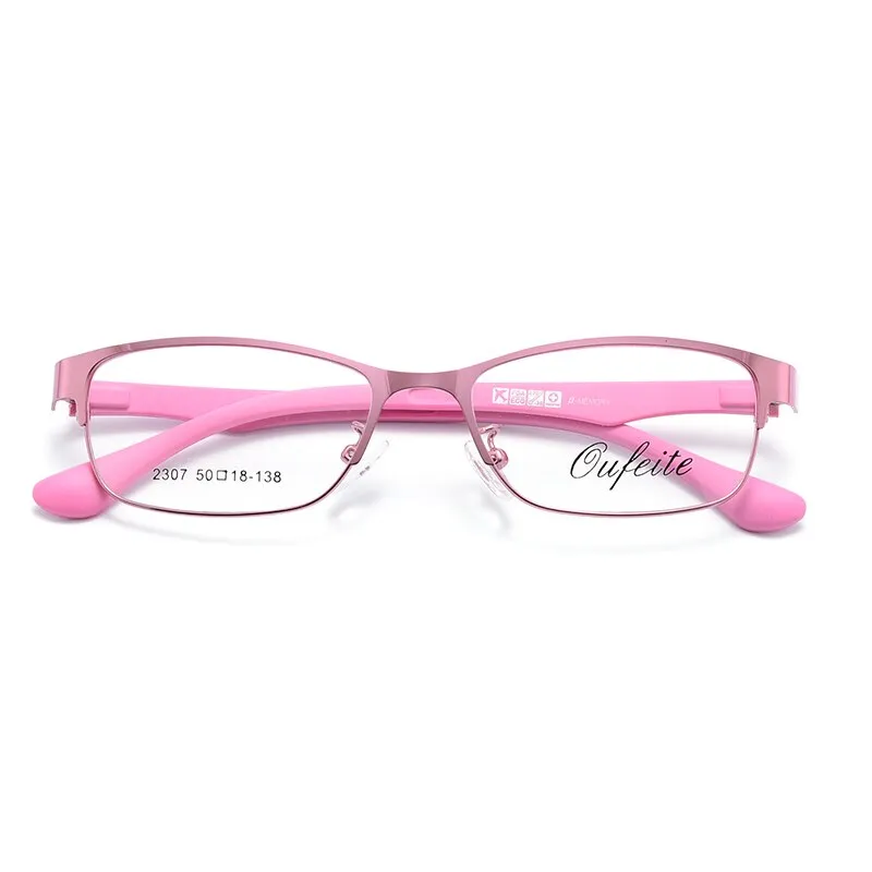 Women's Full Rim Oval Alloy TR90 Frame Eyeglasses My2307