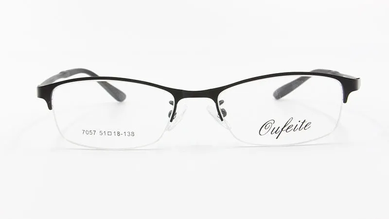 Women's Half Rim Alloy Frame Eyeglasses N7057