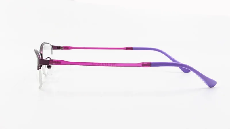 Women's Half Rim Alloy Frame Eyeglasses N7057