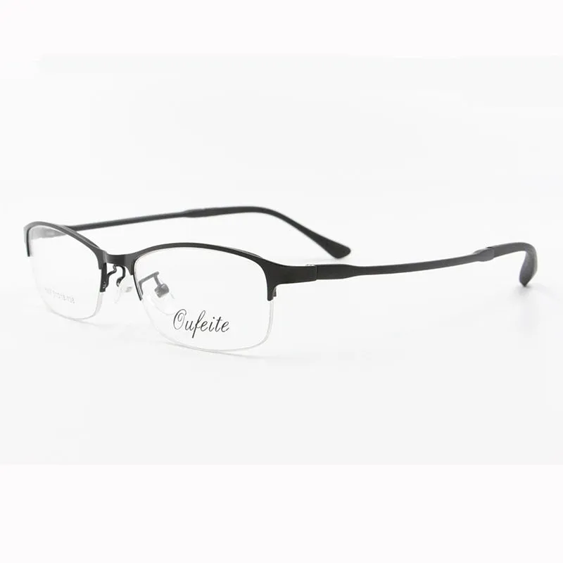 Women's Half Rim Alloy Frame Eyeglasses N7057