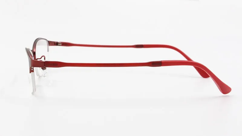 Women's Half Rim Alloy Frame Eyeglasses N7057