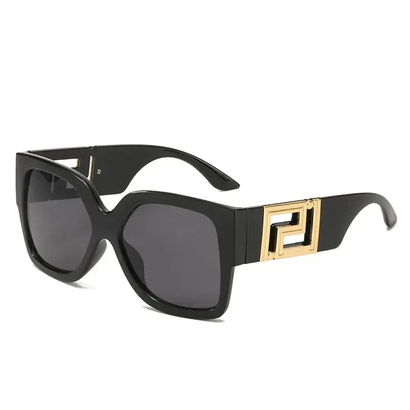 Women's Oversized Sunglasses with Gradient Shades