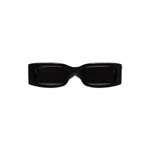 Women's Rectangular Sunglasses (Black)