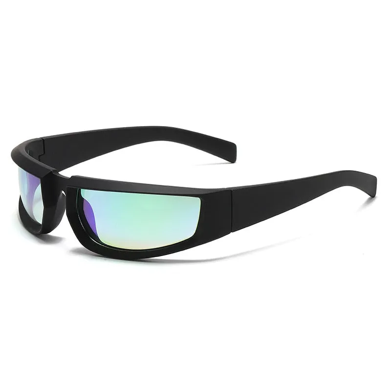 Women's Shield Style Outdoor Goggle Mirror Polarized Sunglasses