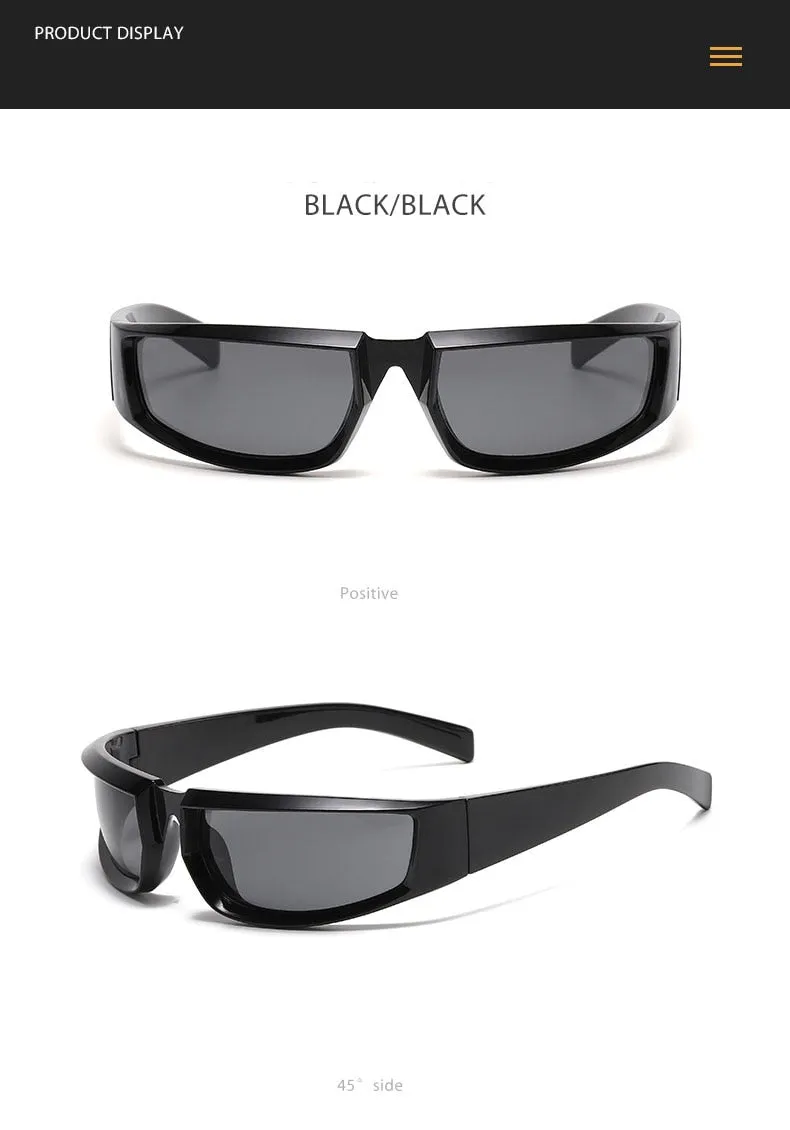 Women's Shield Style Outdoor Goggle Mirror Polarized Sunglasses