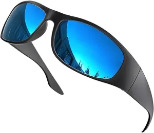 Wrap AroundSunglasses (Blue)