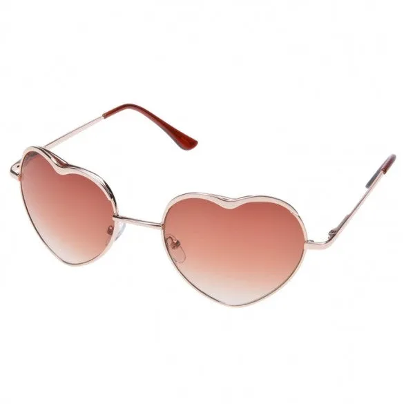 xakxx Hot Fashion Cool Unisex Heart Shaped Frame Sunglasses 6 Colors