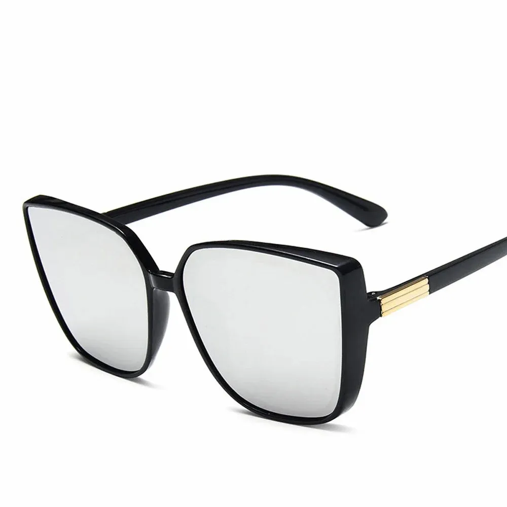 XaYbZc Cateye Designer Sunglasses High Quality Retro Style