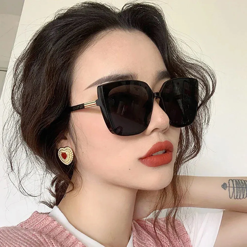 XaYbZc Cateye Designer Sunglasses High Quality Retro Style