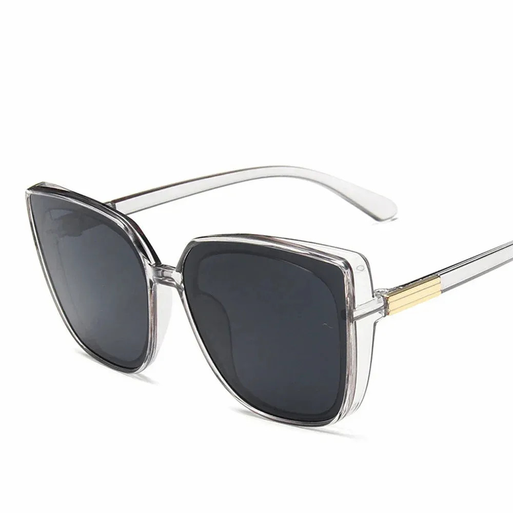 XaYbZc Cateye Designer Sunglasses High Quality Retro Style