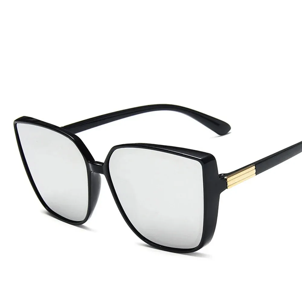 XaYbZc Cateye Designer Sunglasses High Quality Retro Style