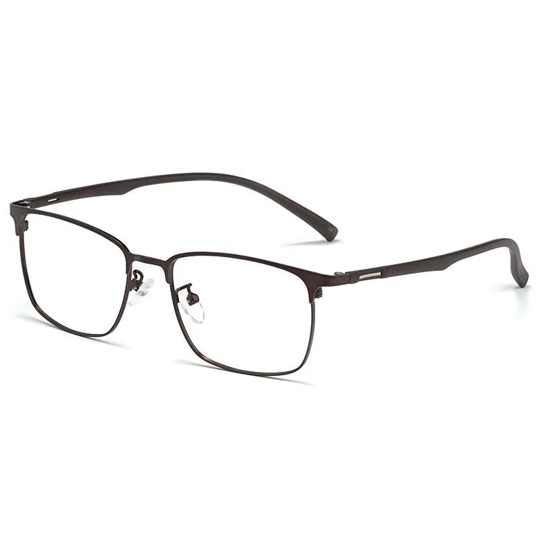 Yimaruili Men's Full Rim Alloy Frame Eyeglasses 89027