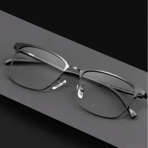 Yimaruili Men's Full Rim Alloy Frame Eyeglasses 89027